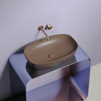 Товар: Раковина-чаша Ceramicanova Element 60 Темно-коричневая матовая арт-CN6049MDB - фото 8 Раковина-чаша Ceramicanova Element 60 Темно-коричневая матовая арт-CN6049MDB — фото 8, Раковины накладные