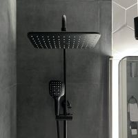 Верхний душ Bond Cube Черный матовый арт-B07-9988 — фото 6, Верхние души