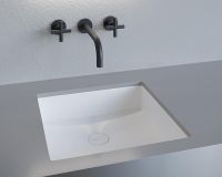 Товар: Раковина Salini Marea 42 07 Белая матовая арт-1802207M - фото 2 Раковина Salini Marea 42 07 Белая матовая арт-1802207M — фото 2, Раковины встраиваемые снизу