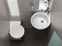 Унитаз Hatria You and Me YXZ6 приставной без сиденья арт-YXZ601 — фото 4, Приставные унитазы