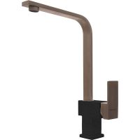 Смеситель для кухни Florentina Сильвер Черный арт-313.15H.1123.102 — фото 1, Смесители для кухни