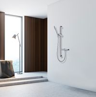 Душевой гарнитур Bossini Zen Хром арт-D74001.030 — фото 7, Душевые гарнитуры на штанге