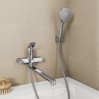 Смеситель для ванны Milardo Demi универсальный Хром арт-DEMSB00M10 — фото 5, Смеситель для ванны