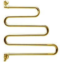 Водяной полотенцесушитель Margaroli Vento Золото арт-405GO — фото 1, Водяные полотенцесушители