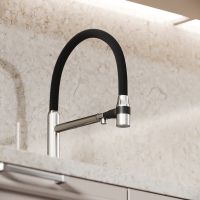 Товар: Смеситель для кухни Sancos Garda Никель брашированный Черный арт-SC4009BN - фото 7 Смеситель для кухни Sancos Garda Никель брашированный Черный арт-SC4009BN — фото 7, Смесители для кухни