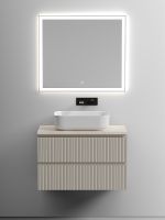 Столешница для ванной комнаты SANCOS 800х460 , арт. арт-TT80A2 — фото 5, Столешницы под раковину