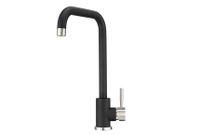 Granula-, СМЕСИТЕЛЬ КУХОННЫЙ арт-ST-4033, ЧЁРНЫЙ — фото 2, Смесители для кухни