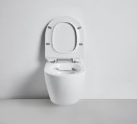 Унитаз Bond подвесной Белый с сиденьем Микролифт арт-F01-10 — фото 3, Подвесные унитазы