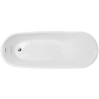 Акриловая ванна Swedbe Vita 170x72 без гидромассажа арт-8816 — фото 4, Акриловые ванны
