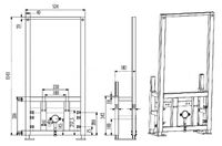 Инсталляция Creavit для биде Черная арт-GBM500.00 — фото 2, Инсталляции для биде