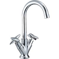 Смеситель для кухни Haiba Хром арт-HB4099 — фото 1, Смесители для кухни