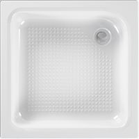 Акриловый поддон для душа Melodia della vita Square 80x80 Белый арт-MTYSQ8080H — фото 1, Акриловые душевые поддоны