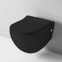 Унитаз Artceram File 2.0 подвесной Черный матовый без сиденья арт-FLV004 17 30 — фото 3, Подвесные унитазы