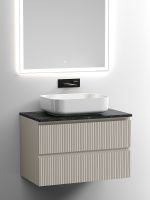 Столешница для ванной комнаты SANCOS 800х460 , арт. арт-TT80A1 — фото 7, Столешницы под раковину