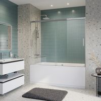 Душевая шторка на ванну CEZARES арт-TANDEM-SOFT-VF-2-180/145-C-Cr-IV — фото 1, Шторки для ванной раздвижные