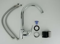 Смеситель для кухни ESKO Хром арт-RIO 519 — фото 5, Смесители для кухни