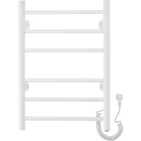 Электрический полотенцесушитель Domoterm Аврора DMT 109-6 40x60 EK R Белый матовый арт-DMT109-640x60БЕЛEKR — фото 1, Электрические полотенцесушители