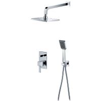 Душевая система Caprigo Diamante Хром арт-50-215-crm — фото 1, Встраиваемые душевые комплекты