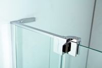 Душевая дверь в нишу CEZARES арт-SLIDER-B-1-100/110-C-Cr — фото 5, Распашные душевые двери