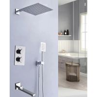 Душевая система ALMAes Weber Хром арт-TVZ-0806 — фото 1, Встраиваемые душевые комплекты