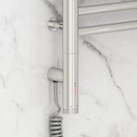 Электрический полотенцесушитель Сунержа Богема 3.0 прямая 800x400 L Хром арт-00-5804-8040 — фото 2, Электрические полотенцесушители