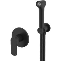 Гигиенический душ со смесителем Raglo Черный матовый арт-R03.53.06 — фото 1, Гигиенические души