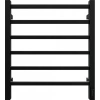 Электрический полотенцесушитель Grois Alex Черный матовый арт-GR-101 50/60 П6 9005 U — фото 3, Электрические полотенцесушители