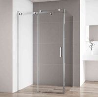 Душевой уголок CEZARES арт-STYLUS-SOFT-A-1-100/100-C-Cr — фото 1, Квадратные душевые уголки