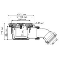Товар: сифон для поддонов серии Berkel 48T WasserKRAFT арт-D210 - фото 4 сифон для поддонов серии Berkel 48T WasserKRAFT арт-D210 — фото 4, Сифоны для поддонов