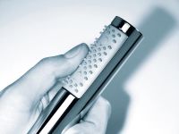 Ручной душ Bossini Zen Хром арт-B00250.030 — фото 3, Лейки для душа