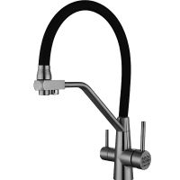 Товар: Смеситель для кухни Boch Mann Else GR Серый матовый арт-BM10428 - фото 1 Смеситель для кухни Boch Mann Else GR Серый матовый арт-BM10428 — фото 1, Смесители для кухни