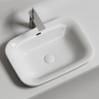 Раковина Ceramicanova Element 58 Белая арт-CN6041 — фото 2, Раковины встраиваемые сверху