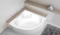 Акриловая ванна C-Bath Aurora 120x120 без гидромассажа арт-CBS001001 — фото 4, Акриловые ванны