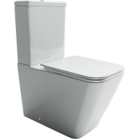 Товар: Унитаз компакт Ceramicanova Cubic без бачка и с сиденьем Микролифт арт-CN1803-B - фото 1 Унитаз компакт Ceramicanova Cubic без бачка и с сиденьем Микролифт арт-CN1803-B — фото 1, Напольные унитазы