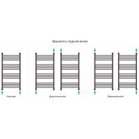 Водяной полотенцесушитель Сунержа Богема+ выгнутая 1000х500 Состаренная бронза арт-05-0221-1050 — фото 4, Водяные полотенцесушители