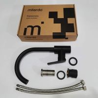 Смеситель для кухни Milardo Meal Черный матовый арт-M01BLJ0M05 — фото 5, Смесители для кухни