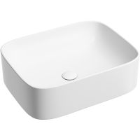 Раковина-чаша Ceramicanova Element 51 Белая матовая арт-CN6052MW — фото 2, Раковины накладные