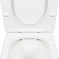 Товар: Унитаз компакт Bond Белый с бачком и сиденьем Микролифт арт-F01-00 - фото 3 Унитаз компакт Bond Белый с бачком и сиденьем Микролифт арт-F01-00 — фото 3, Напольные унитазы