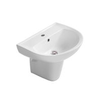 Раковина подвесная 550*440, белая арт-AQ5420-00 — фото 7, Раковины подвесные