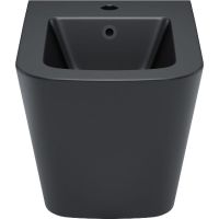 Биде Iddis Bild подвесное Черное матовое арт-BILRB02i82 — фото 3, Биде подвесные