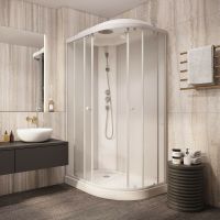 Душевая кабина Parly Effect 120x80 без гидромассажа арт-EF1231L — фото 2, Душевые кабины