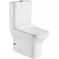 Унитаз компакт BelBagno Romano без бачка и сиденья арт-BB248CPR-P — фото 1, Напольные унитазы