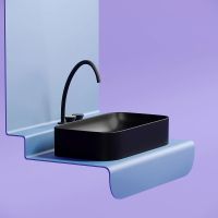 Раковина-чаша Ceramicanova Element 71 Черная матовая арт-CN6054MB — фото 8, Раковины накладные