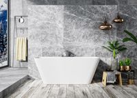 Ванна из искусственного камня Solid Surface CEZARES арт-CZR-LINER-170-80-60-SSB — фото 4, Ванны из искусственного камня