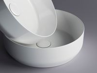 Раковина-чаша Ceramicanova Element 39 Белая арт-CN6022 — фото 8, Раковины накладные
