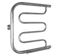 Водяной полотенцесушитель Energy Vega 600x600 с полкой Хром арт-EWTR0VEGA0606000000 — фото 5, Водяные полотенцесушители