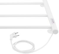 Электрический полотенцесушитель Energy Round 600x400 Белый матовый арт-EETR0ROUND604R903M — фото 2, Электрические полотенцесушители