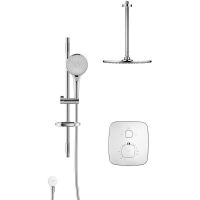 Душевая система Swedbe Platta с термостатом Хром арт-5557 — фото 4, Встраиваемые душевые комплекты