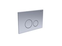 (023A) Панель смыва нержавеющая сталь (клавиши круглые) арт-KDI-0000036 — фото 1, Кнопки смыва