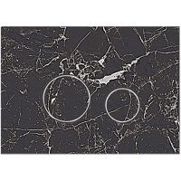 Клавиша смыва KK POL Lapis Grande V1 Orbis Nero Greco арт-350/PPK/417-00-03 — фото 1, Кнопки смыва